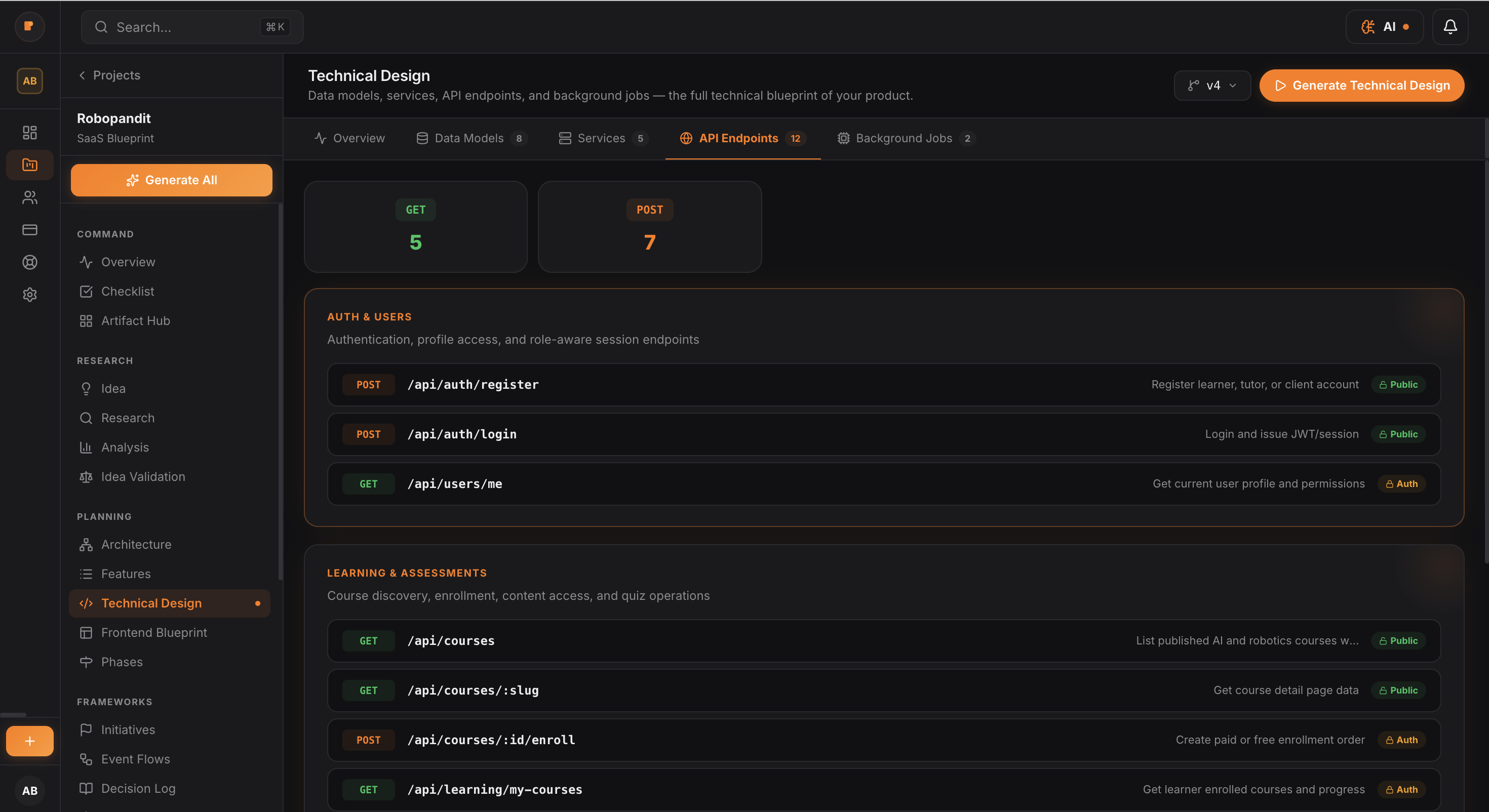 API Endpoints